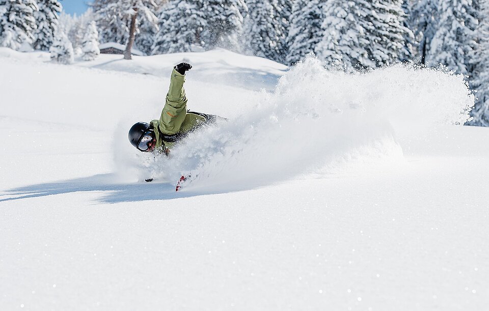 <p>Abseits der Piste - Freeride Paradies Zauchensee</p>