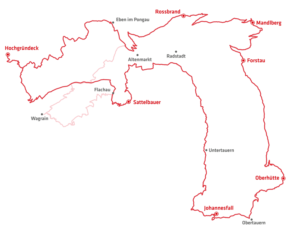 <p>Mit dieser Skizze bekommt ihr einen Überblick über den Verlauf der Stoneman Taurista Strecke in der C-Edition</p>