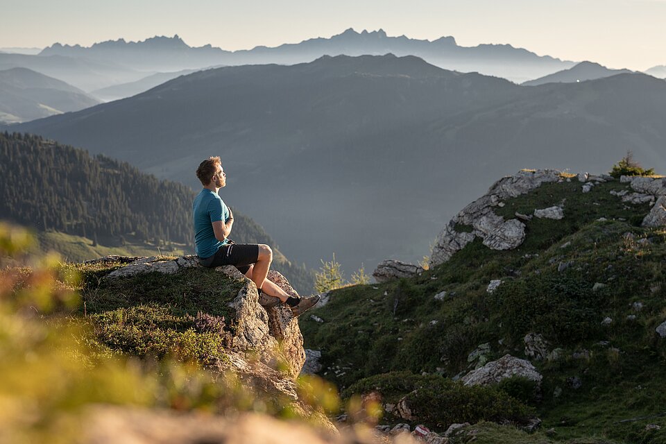 <p>Salzburger Gipfelspiel - Penkkopf - inne halten, Natur genießen</p>